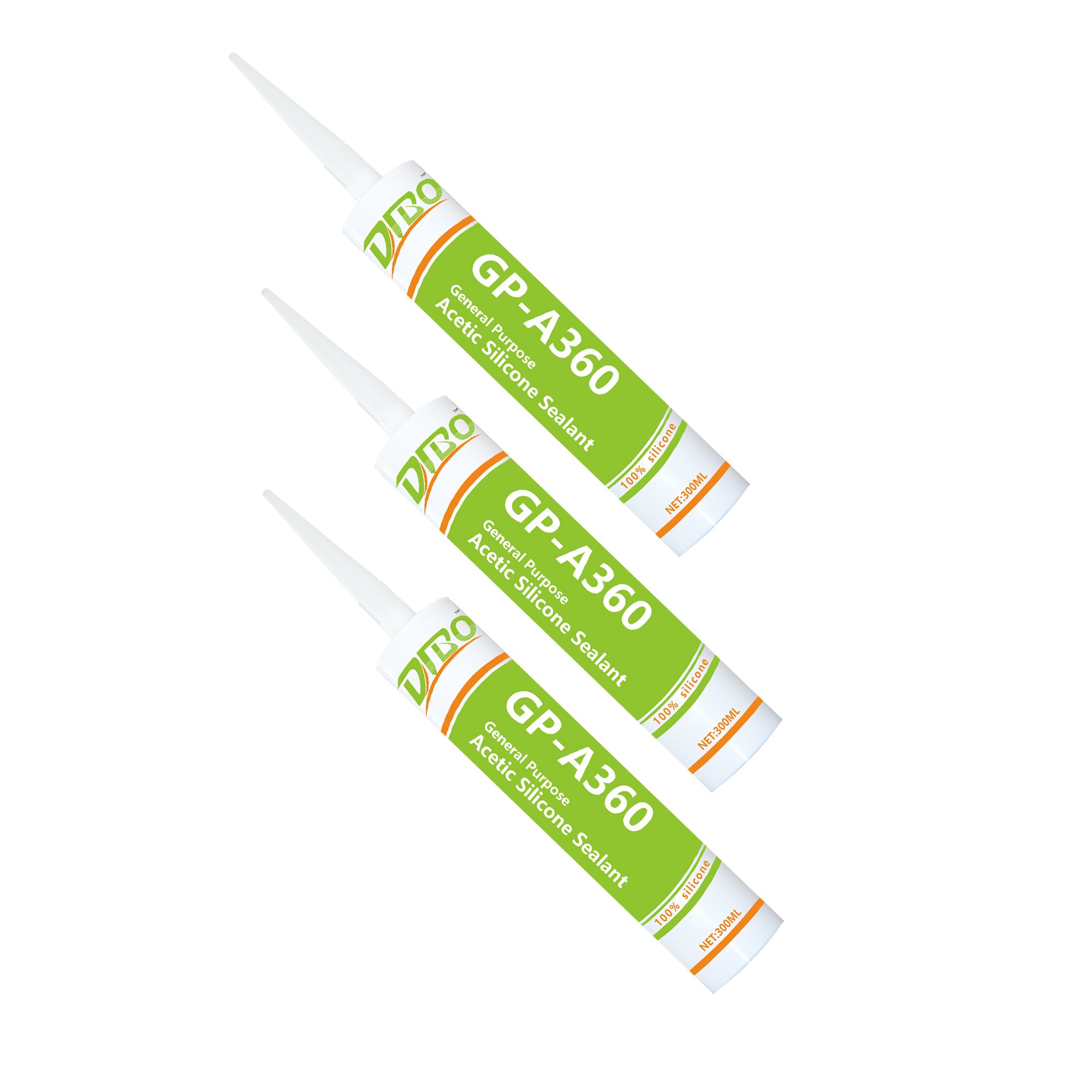 Sealants adhesives acid cure silicone sealant waterproof silicone glue OEM price quick drying advanced adhesive