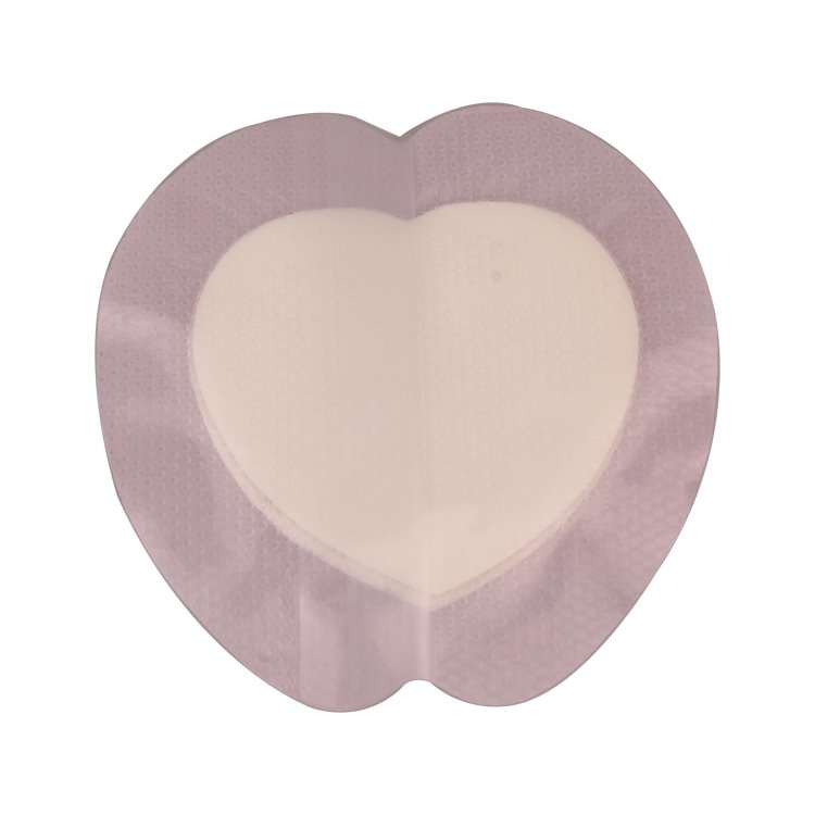 free sample adhesive plaster Hydrophilic acute burn bedsore ostomy wound care Silicone foam heavily exuding dressing