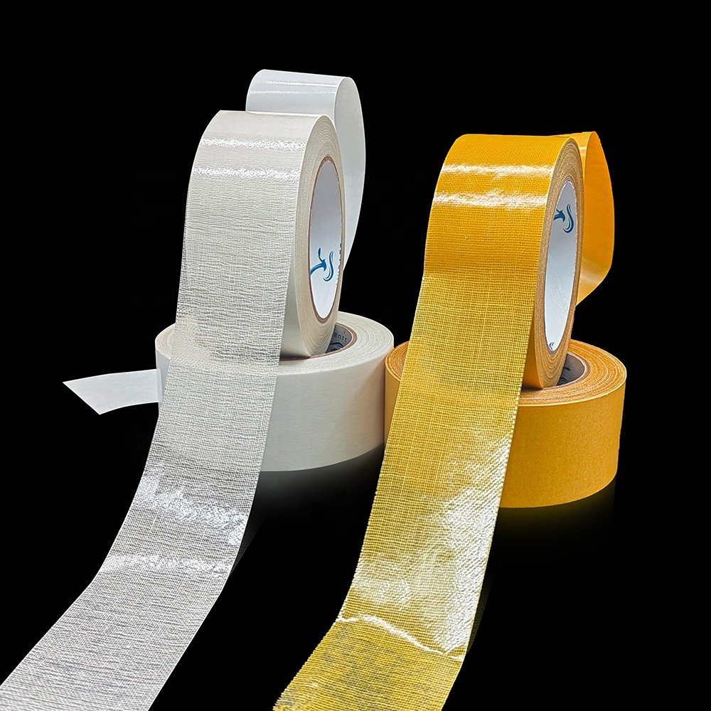 Direct selling price double sided high adhesion no residue custom carpet tape for carpet
