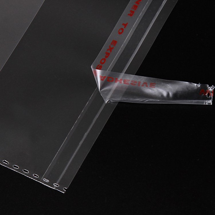 Self Adhesive Seal Clear OPP Cello Cellophane Resealable Plastic Poly Bags for Photo Jewelry Bakery Treats Party Favors