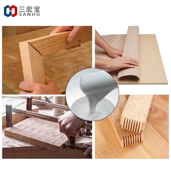 wholesale 500g wood adhesive D4 water-resistant PVA white glue water based glue