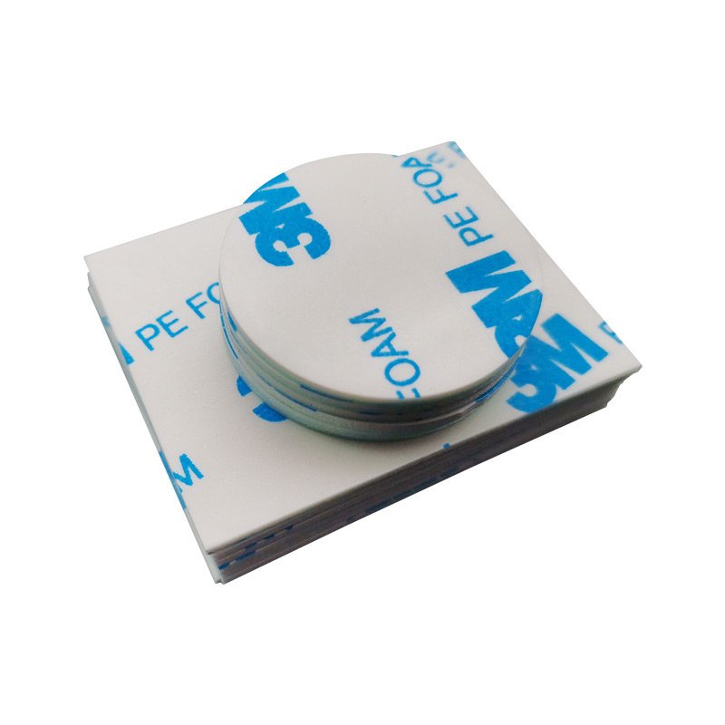 Custom Die Cut 1600T White Adhesive Double Sided Tape For Car Accessories Electronic Appliance PE Foam Tape