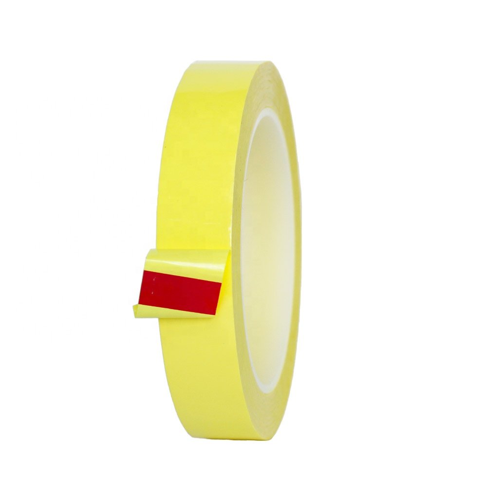 4- Light Yellow Mara PET Film Acrylic Glue Self Adhesive 5S Pinstripe Transformer Insulation Mylar Polyester Electrical Tape