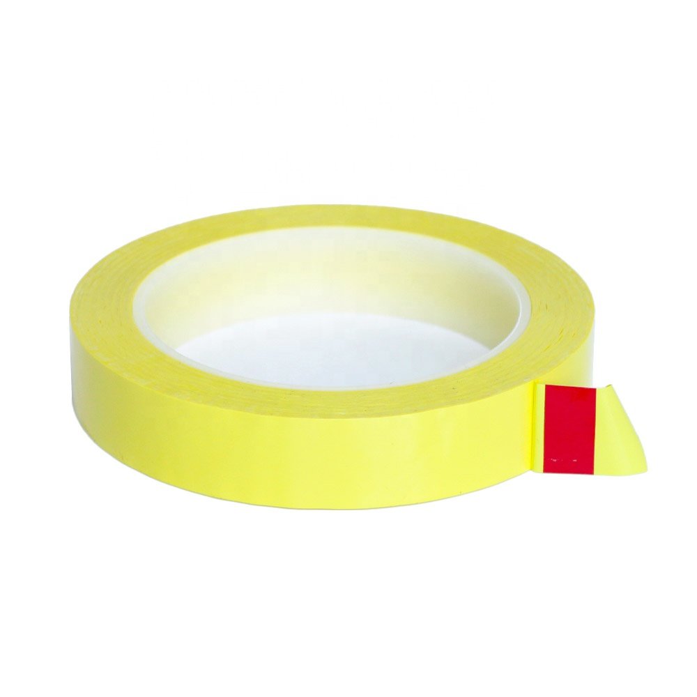 4- Light Yellow Mara PET Film Acrylic Glue Self Adhesive 5S Pinstripe Transformer Insulation Mylar Polyester Electrical Tape