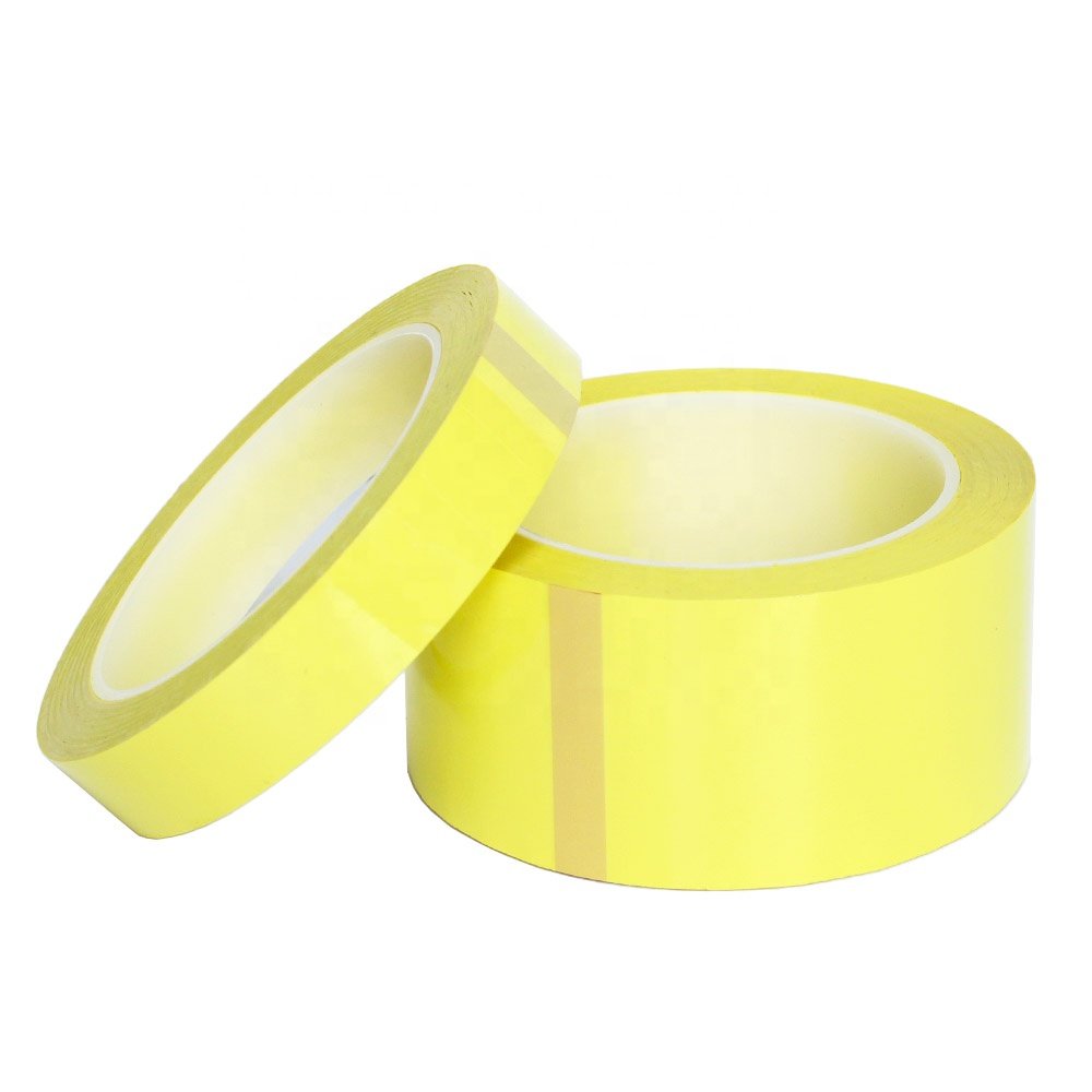 4- Light Yellow Mara PET Film Acrylic Glue Self Adhesive 5S Pinstripe Transformer Insulation Mylar Polyester Electrical Tape