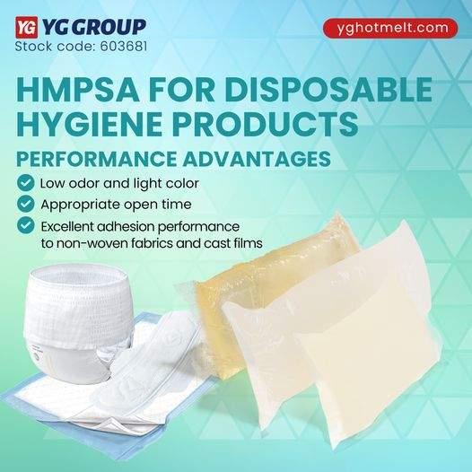 Hot Melt Adhesive For Underpad & Sanitary Napkins Production