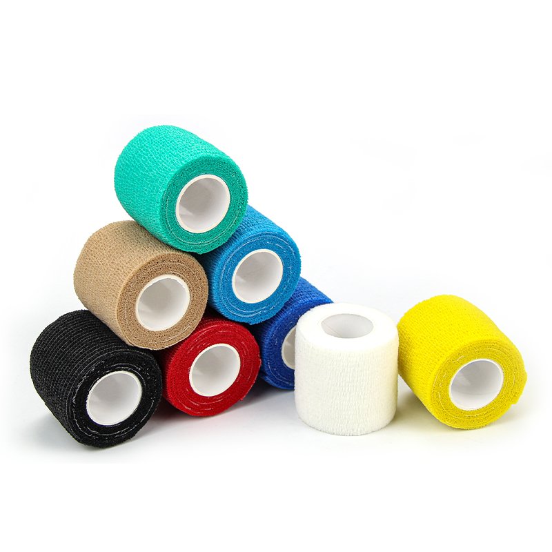 Medical Elastic Stretch Self-Adhesive Vet Wrap Cohesive Bandages Tape for Athletic, Sport, Wrist, Ankle, Knee