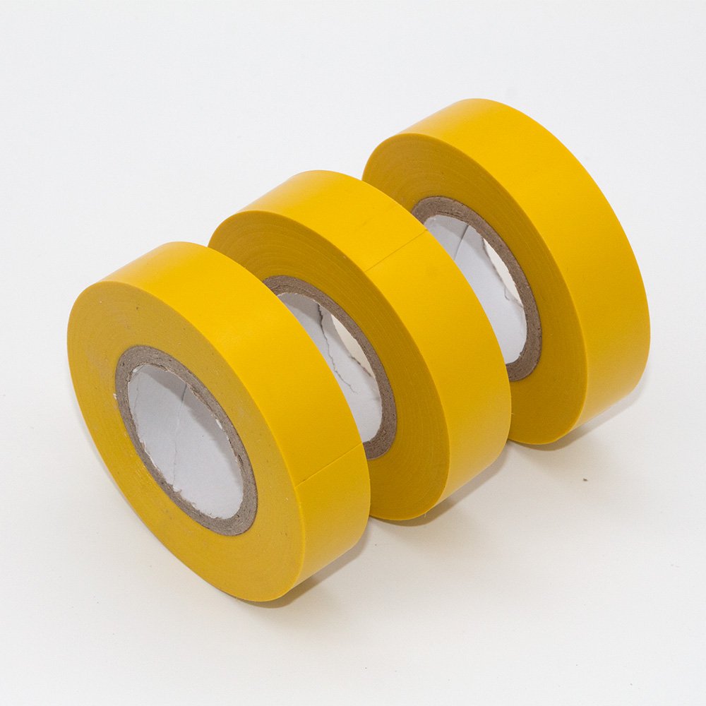 2023 Free sample Printed Fire Retardant High Voltage PVC Waterproof Electrical Wire Vinyl Adhesive Insulation Long Roll Tape