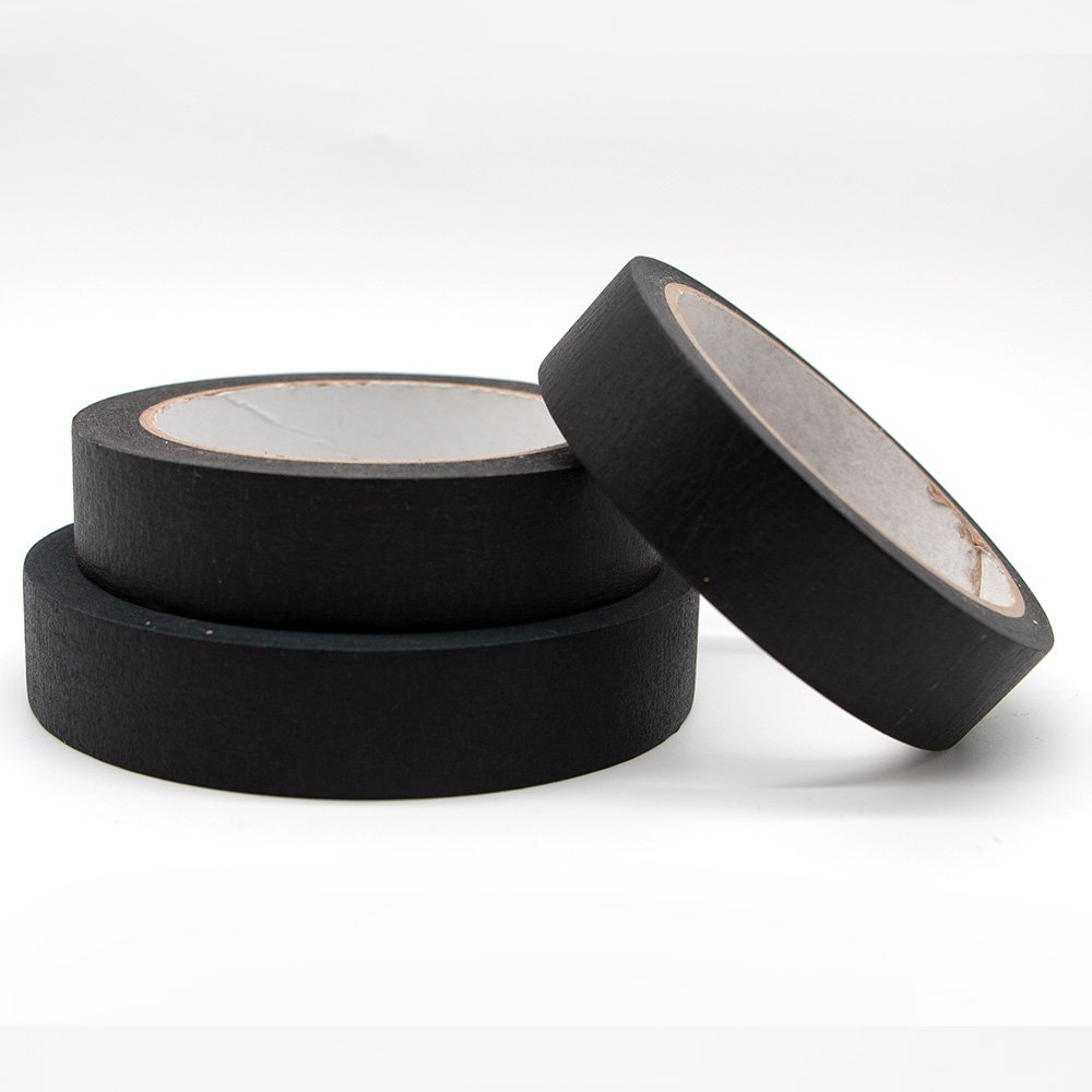 Orange Paper Nice Adhesive Anti-residue Performance For Painting Decoration Masking Crepe Tape
