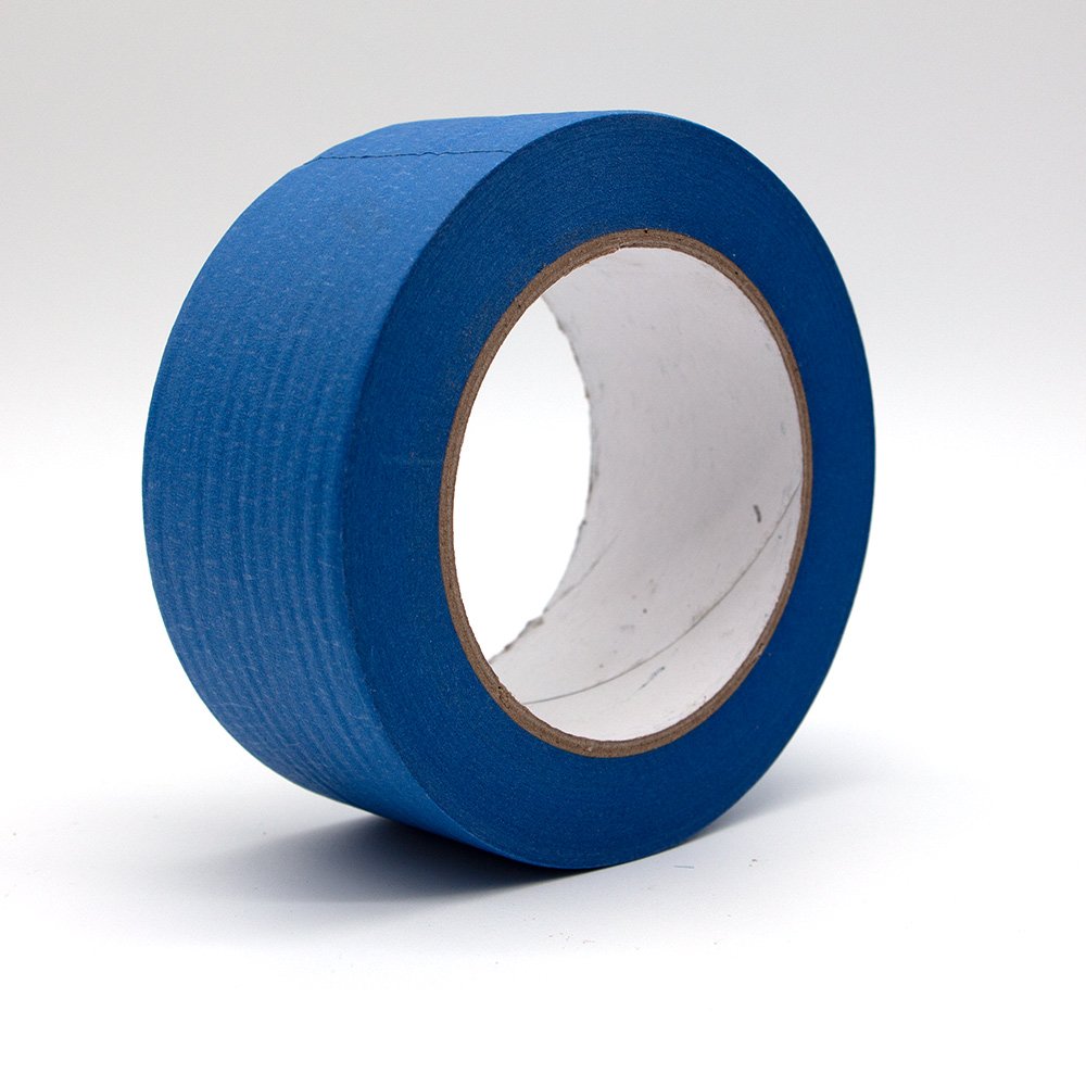 Orange Paper Nice Adhesive Anti-residue Performance For Painting Decoration Masking Crepe Tape