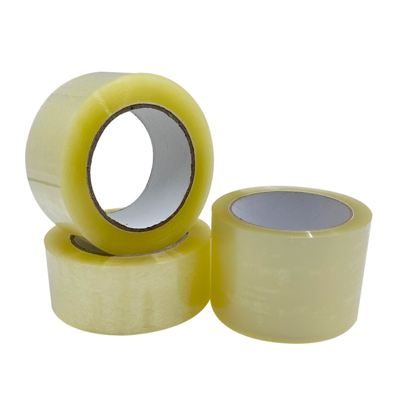 Reasonable price packing tape in large rolls water-based adhesive packing sealing tape packing transparent acrylic bopp tape