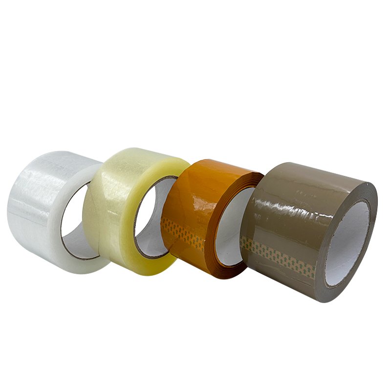 Reasonable price packing tape in large rolls water-based adhesive packing sealing tape packing transparent acrylic bopp tape