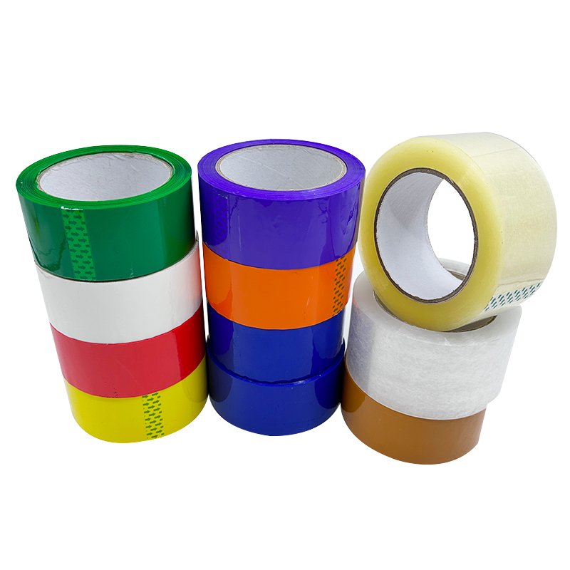 Reasonable price packing tape in large rolls water-based adhesive packing sealing tape packing transparent acrylic bopp tape