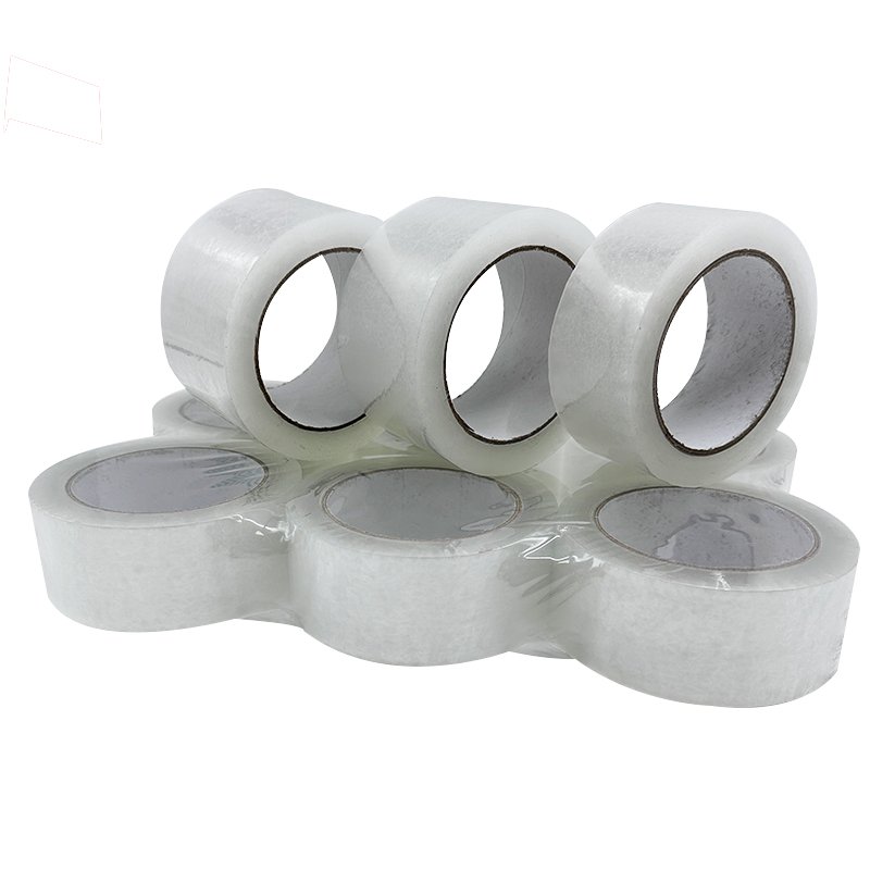 Reasonable price packing tape in large rolls water-based adhesive packing sealing tape packing transparent acrylic bopp tape