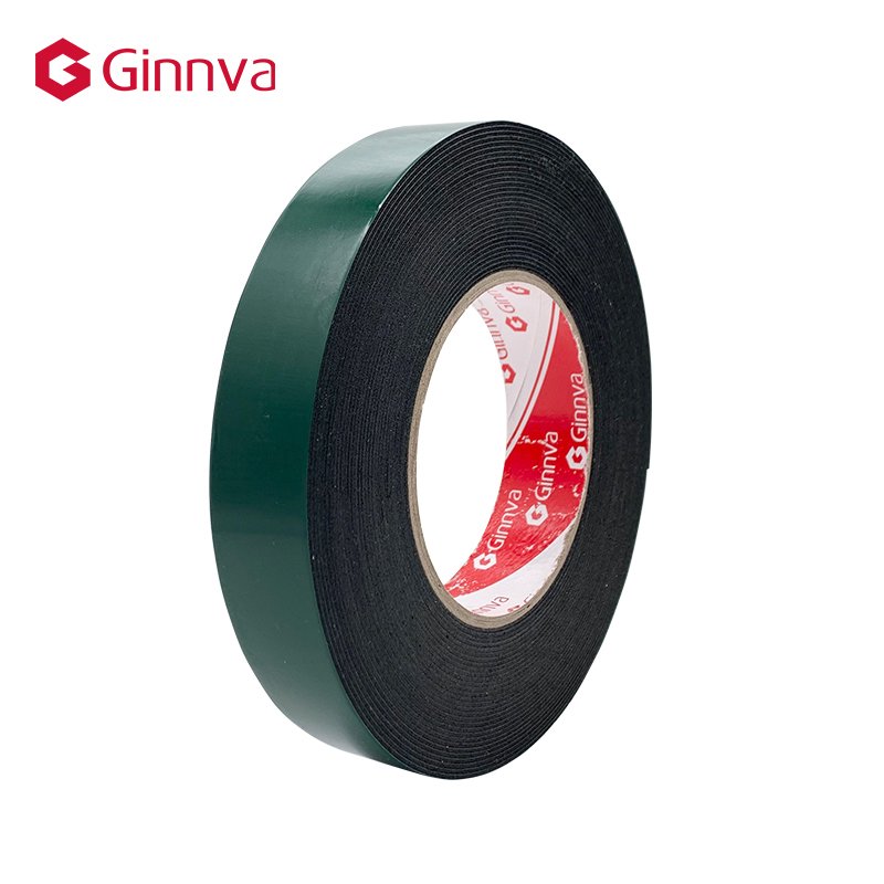 1mm thick black double sided foam adhesive tape