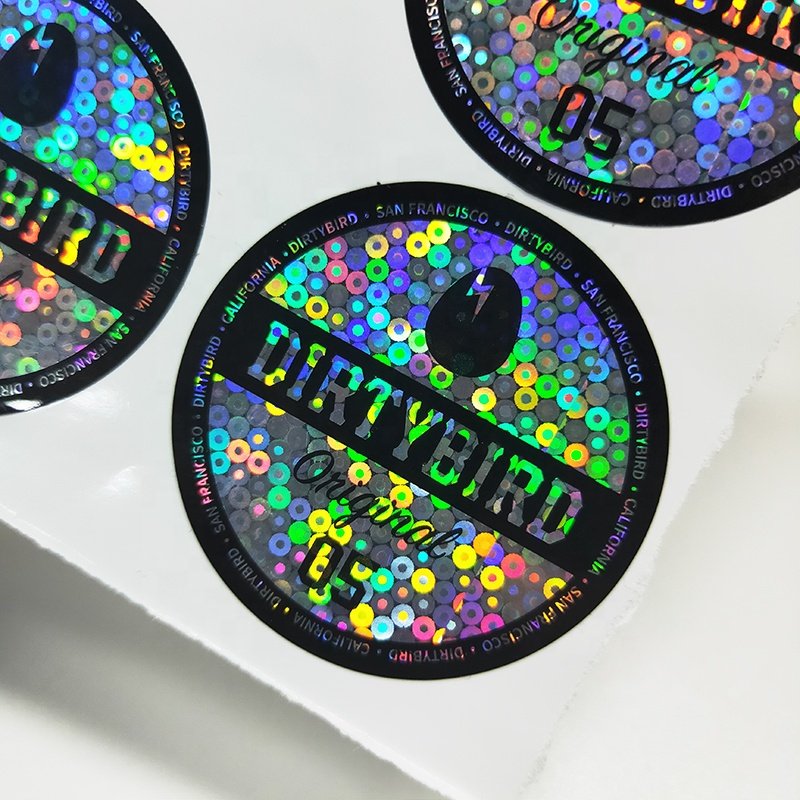 Custom Non Adhesive Prismatic Rainbow Aesthetic Prism Sun Catcher Decal Vinyl Film Cling Stickers