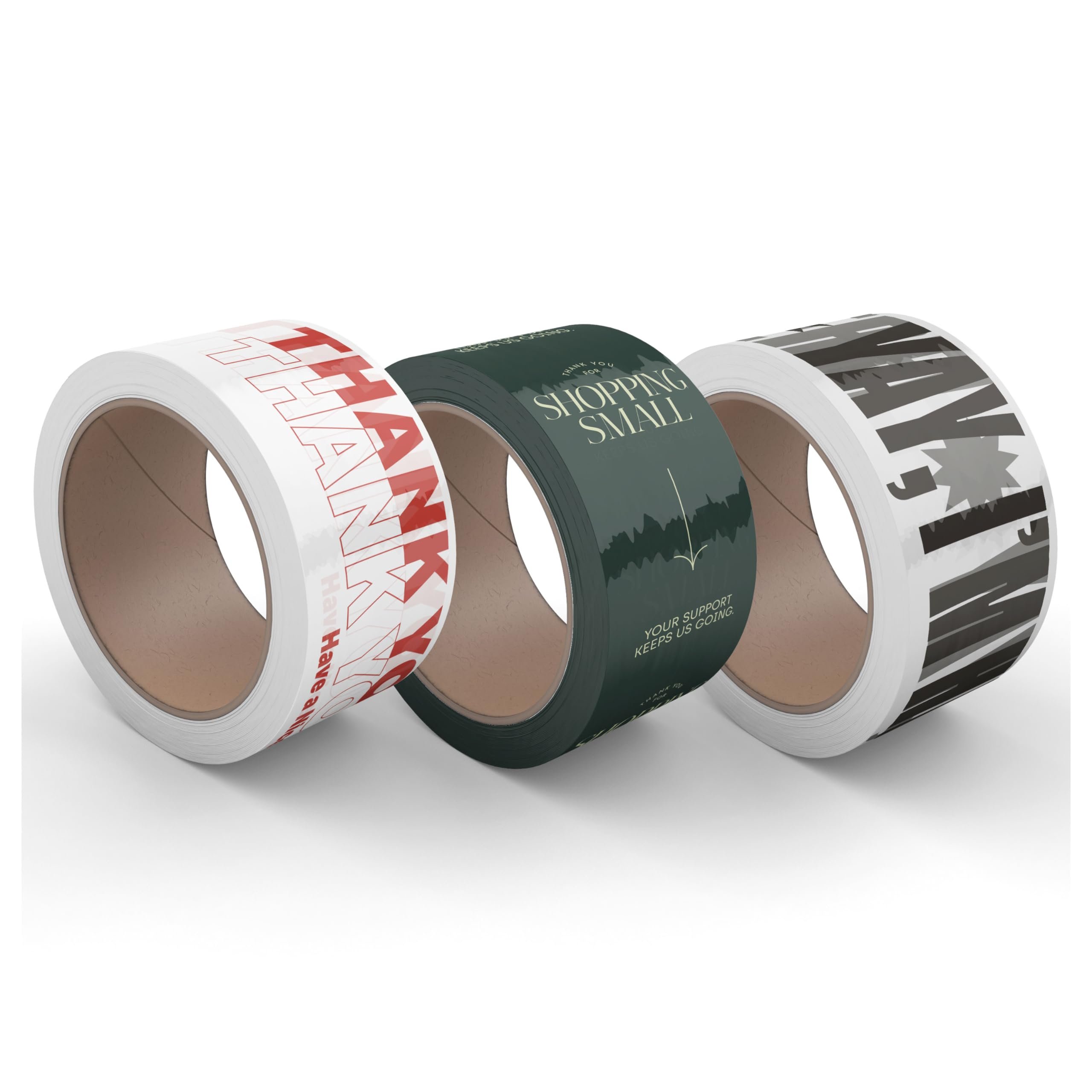 Custom Printed BOPP Gum Tape Acrylic Hot Melt Water Activated Pressure Sensitive Adhesive for Packing