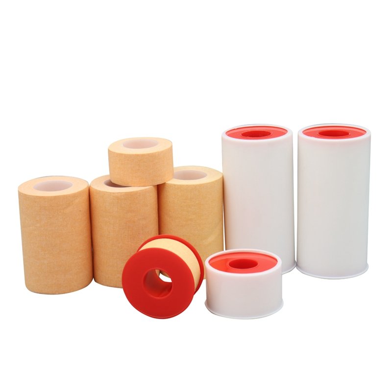Micropore Adhesive Non-woven Surgical Paper Tape With Plastic Spool Cover
