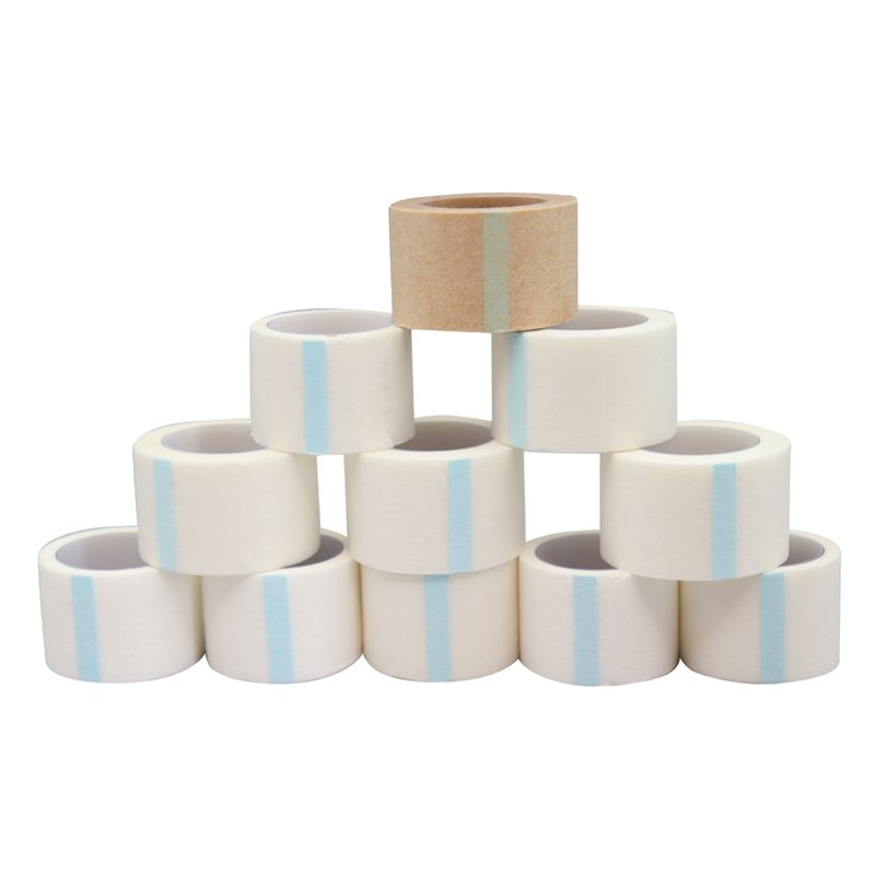 Micropore Adhesive Non-woven Surgical Paper Tape With Plastic Spool Cover