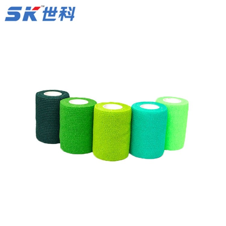 SCICO Cheap Camouflage Cotton Self Adhesive Bandage,Camouflage Casting Tape
