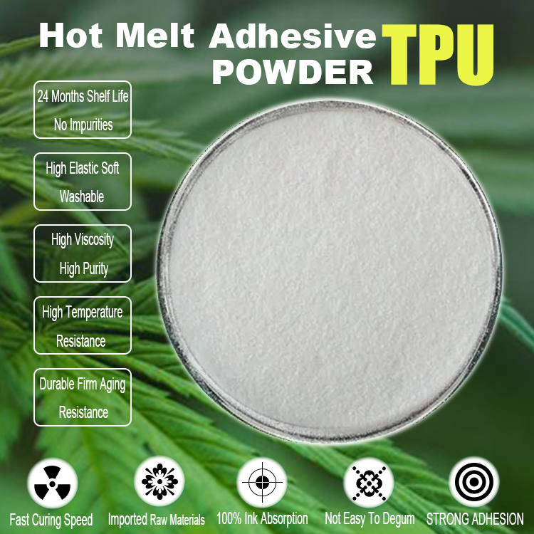 Free Sample DTF TPU Adhesive Powder High Quality Hot Melt White Powder For Heat Transfer Dtf Pet Film For Garment Fabric T-shirt