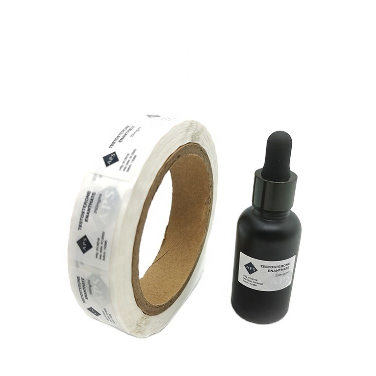 Free Design Waterproof Adhesive 10ml Vial Pharmaceutical Label