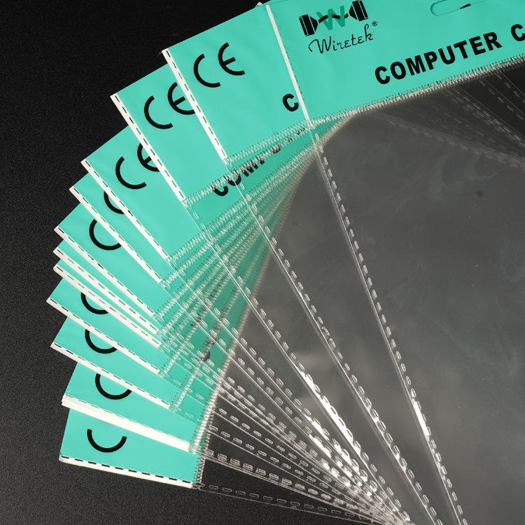 Reusable Transparent Cellophane OPP Bags Self Adhesive Header Bag For Product Exhibition Custom Printing Multiple sizes