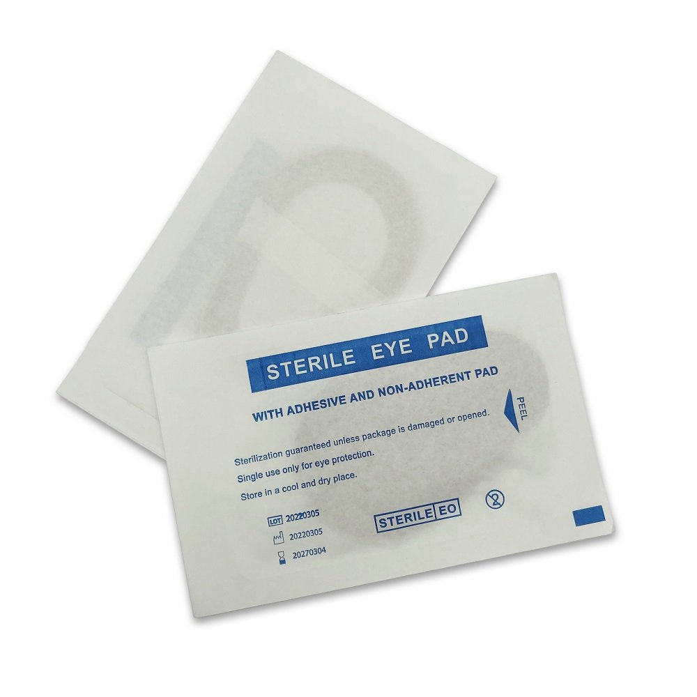 Disposable Sterile Eye Pad absorbent surgical child adult non woven medical adhesive eye patch