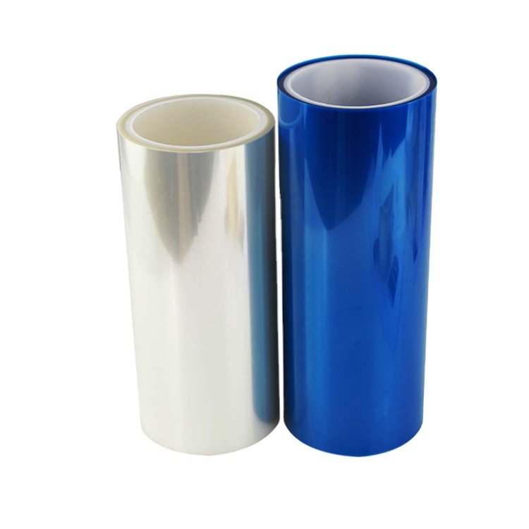 Clear No residual low adhesive digital screen surface protection high temperature resistant glass PET protective film