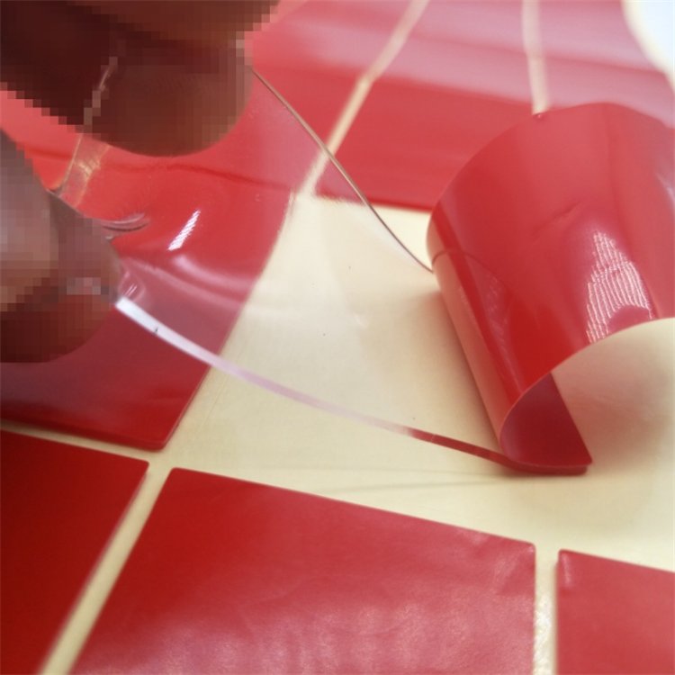 Custom die cut acrylic clear heat resistant removable double face circle glue polyester self adhesive foam tape for 3m tapes