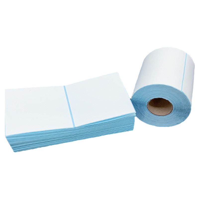 Direct thermal TOP self adhesive paper deep freeze adhesive for boarding pass