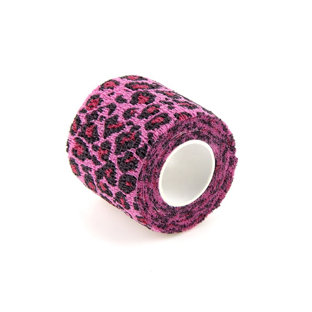 Medical Supply Nonwoven Printed Sports Self Adhesive Vet Wrap Elastic Cohesive Compression Bandage