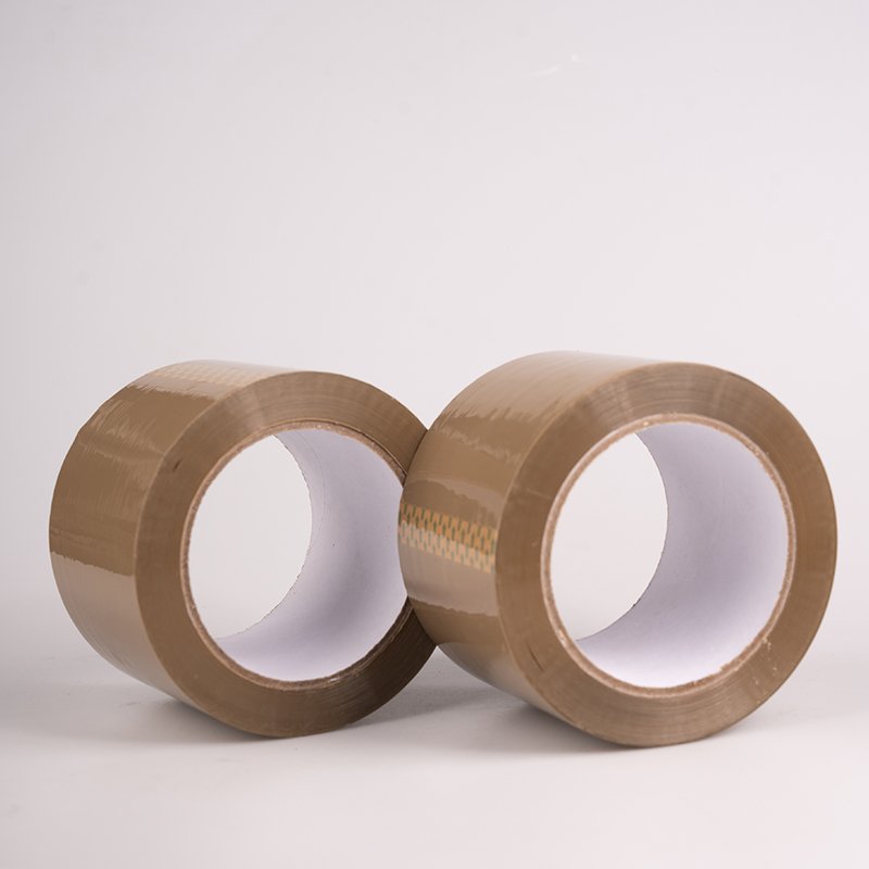 Custom Bopp Strong Sticky Adhesive Tape Brown Tape Heavy Duty Industry Manufacturer Brown colored carton sealing Packing Tape