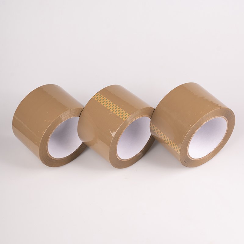 Custom Bopp Strong Sticky Adhesive Tape Brown Tape Heavy Duty Industry Manufacturer Brown colored carton sealing Packing Tape