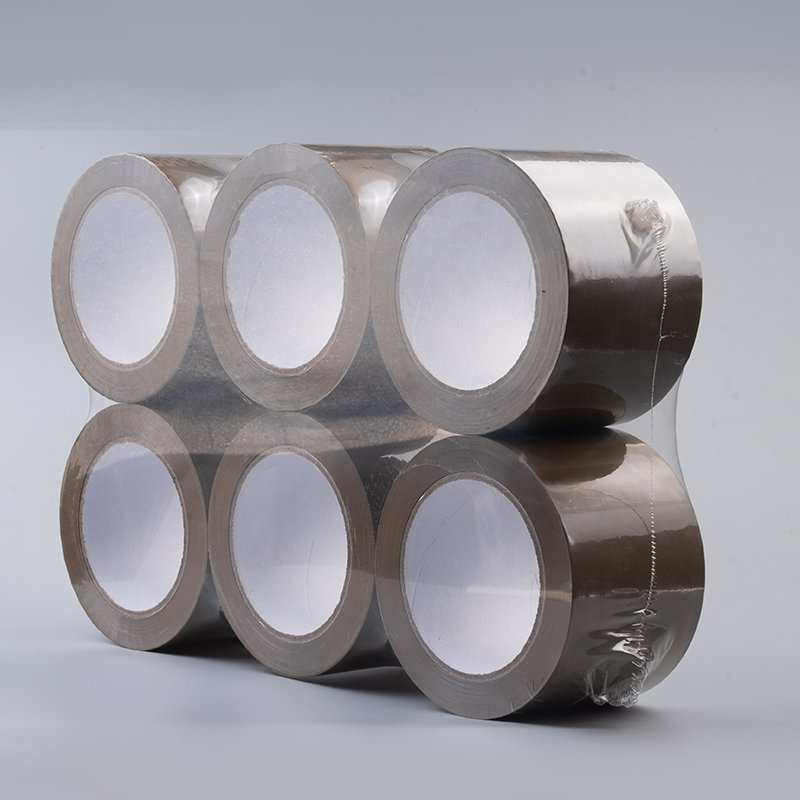 Custom Bopp Strong Sticky Adhesive Tape Brown Tape Heavy Duty Industry Manufacturer Brown colored carton sealing Packing Tape