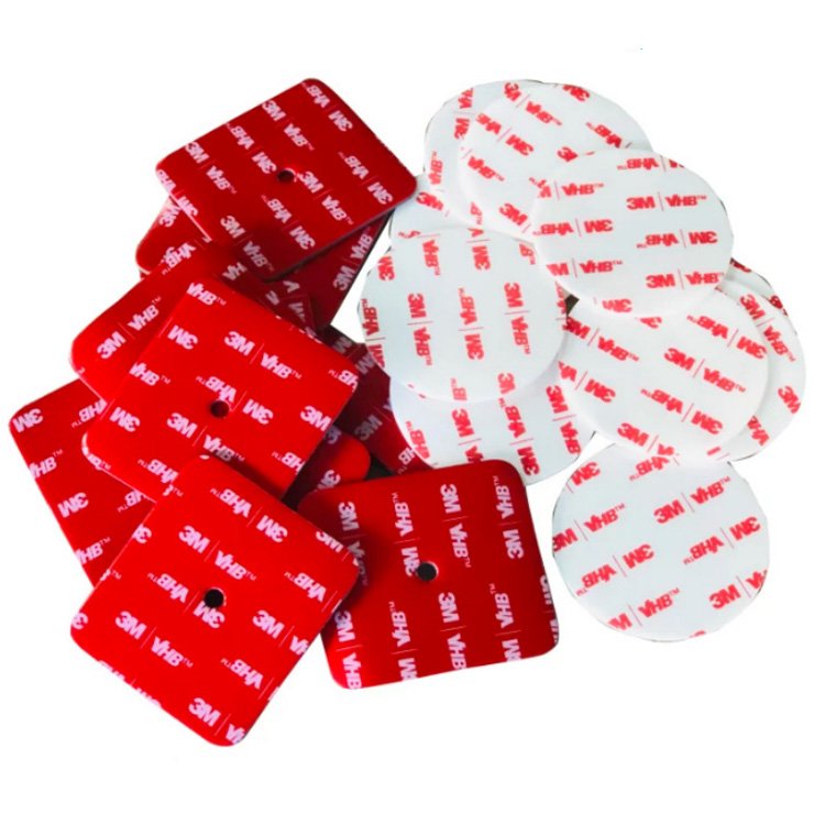 Custom Die Cut 3M VHB 5952 Heavy Duty Double Sided Self-Adhesive Acrylic Tape Sheets 1mm Thick Foam With Dot Glue Adhesive Pads