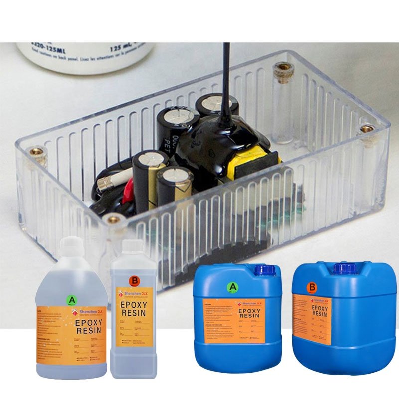 Black Epoxy Potting Adhesive for Electronic Component Epoxy Resin AB Adhesive