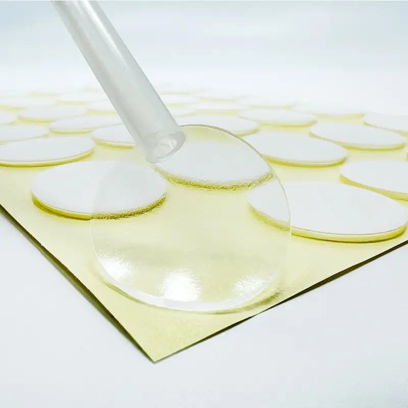 Custom Die Cut Round Removable Waterproof High Viscosity Nano Dot Double Sided Adhesive Tape foam tape
