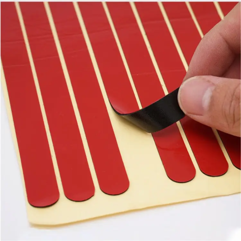 Custom Die Cut Round Removable Waterproof High Viscosity Nano Dot Double Sided Adhesive Tape foam tape
