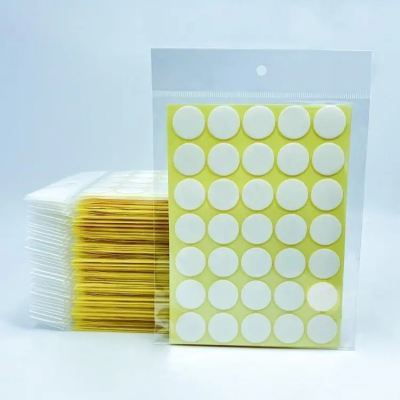 Custom Die Cut Round Removable Waterproof High Viscosity Nano Dot Double Sided Adhesive Tape foam tape