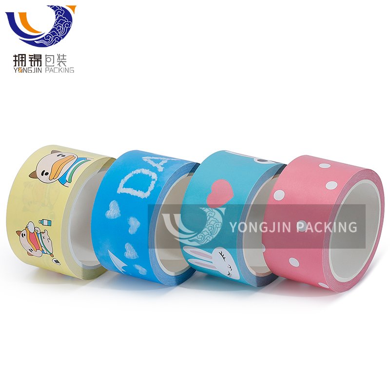 Chian Gummed Kraft Grip Custom Tape Roll Seal Masking Packing Adhesive Logo Paper Tape