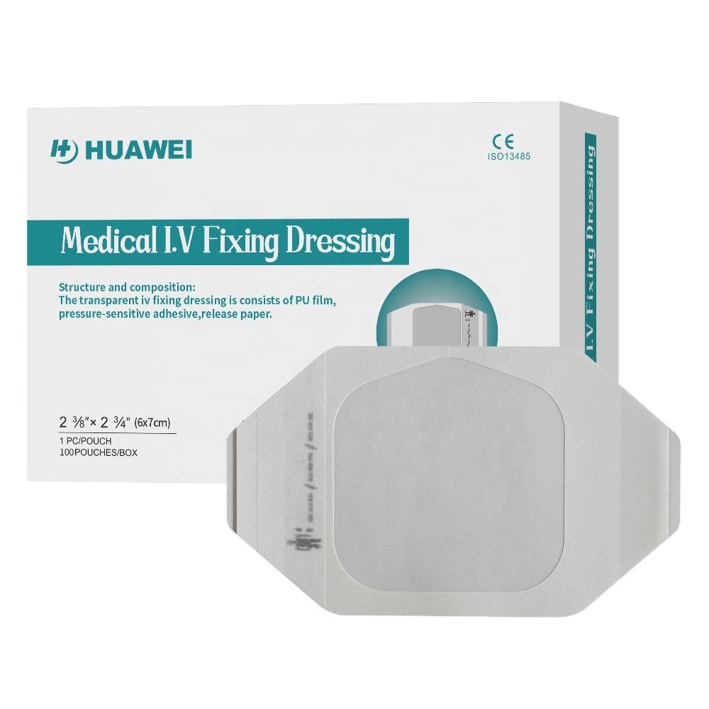 2023 Hotsellings Medical Adhesive Sterile I.V. Film Plaster Tape Waterproof Transparent Cannula IV Fixing Dressing For Hospital