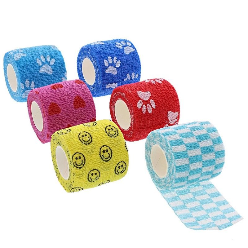 Self Adhesive Bandage Wrap Elastic Adhesive Bandage Dogs Horses Pet Animals