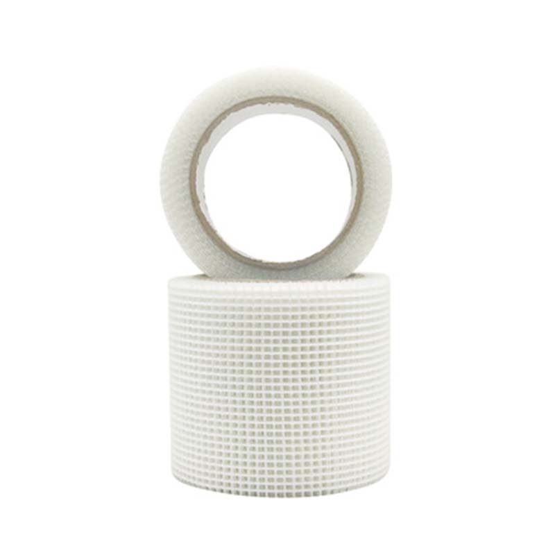 High quality 9*9 70g Stress Crack Glass Fabric Hole Repair self adhesive mesh joint Tape