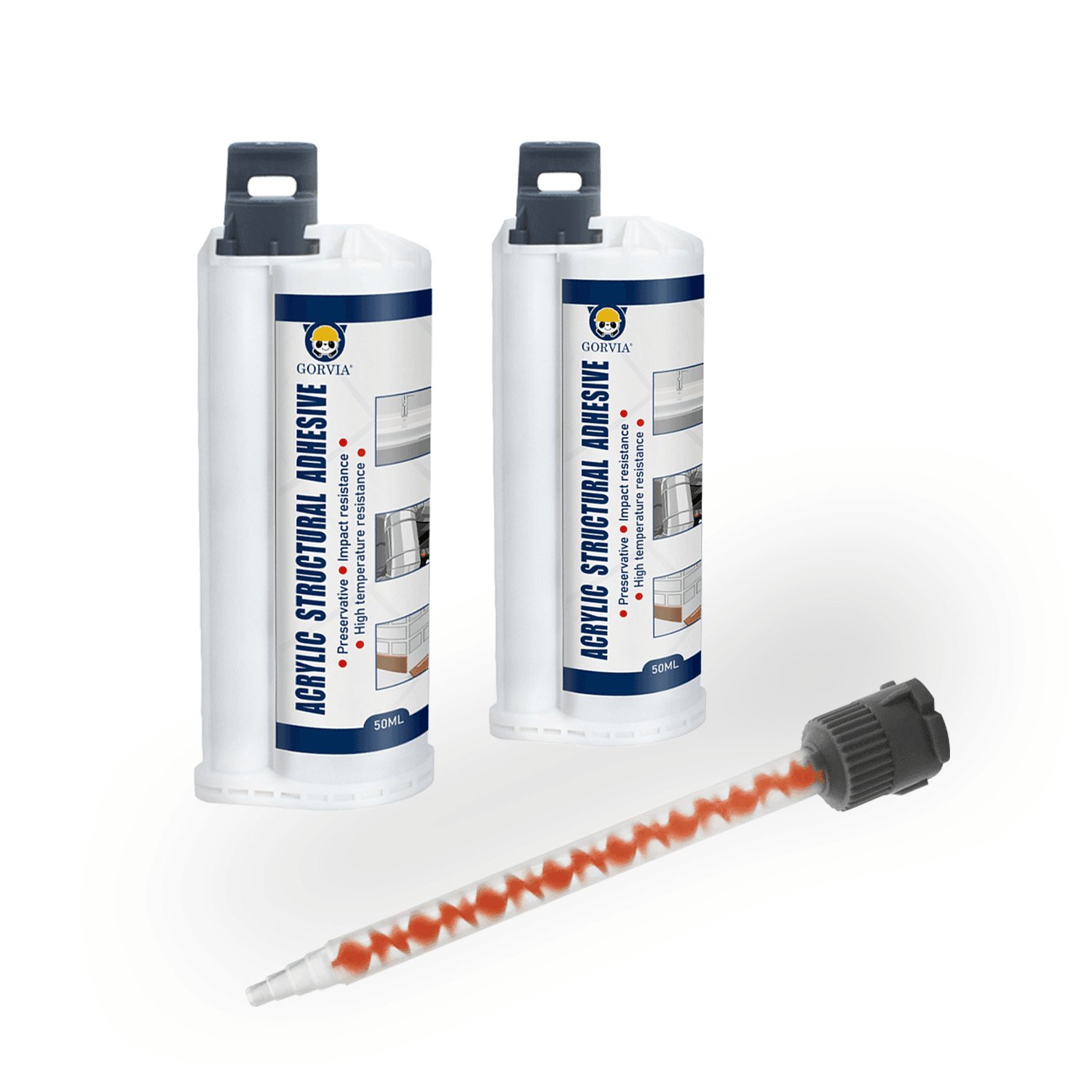 GORVIA Hot sell quick dry structural adhesive acrylic AB glue