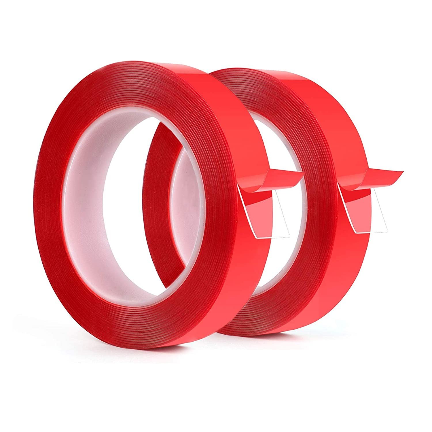 Heavy Duty Acrylic Foam Red Liner Grey Color Double-sided Tape