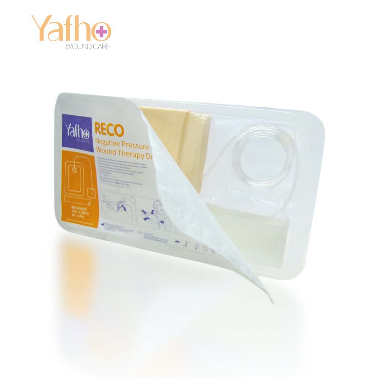 YAFHO RECO NPWT medical vacuum-assisted wound closure and exudate management portable and disposable set