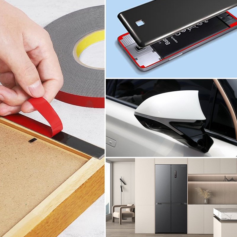 Strong Double Side Power Heavy Duty Mounting Glazing Walls Acrylic Foam Adhesive Tape For Construction Automotive Building