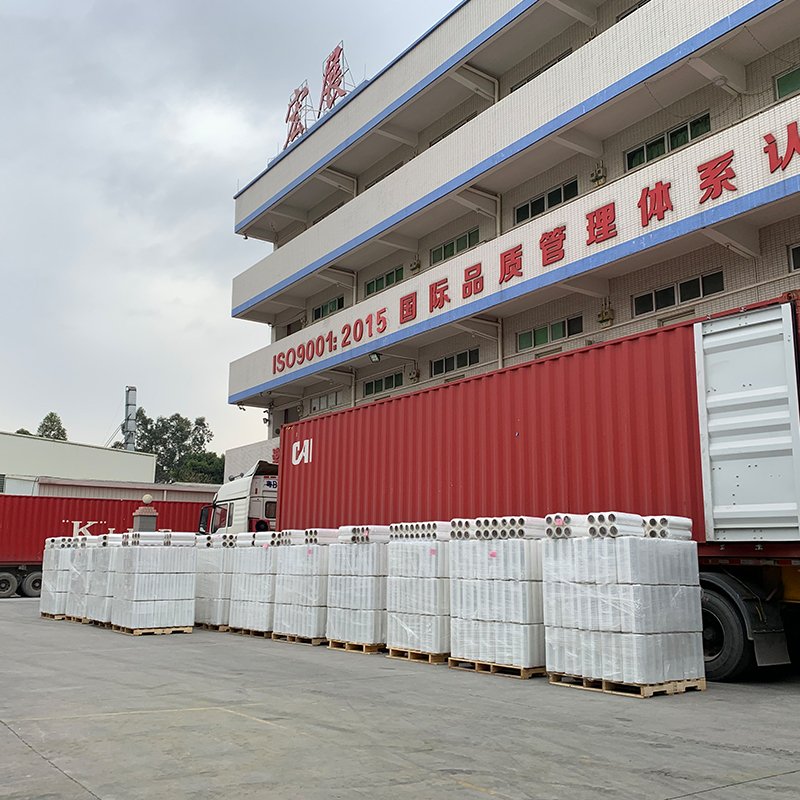 High Quality Soft Plastic Film Roll Eco-Friendly PE Material White Transparent Manual Use Good for Packing