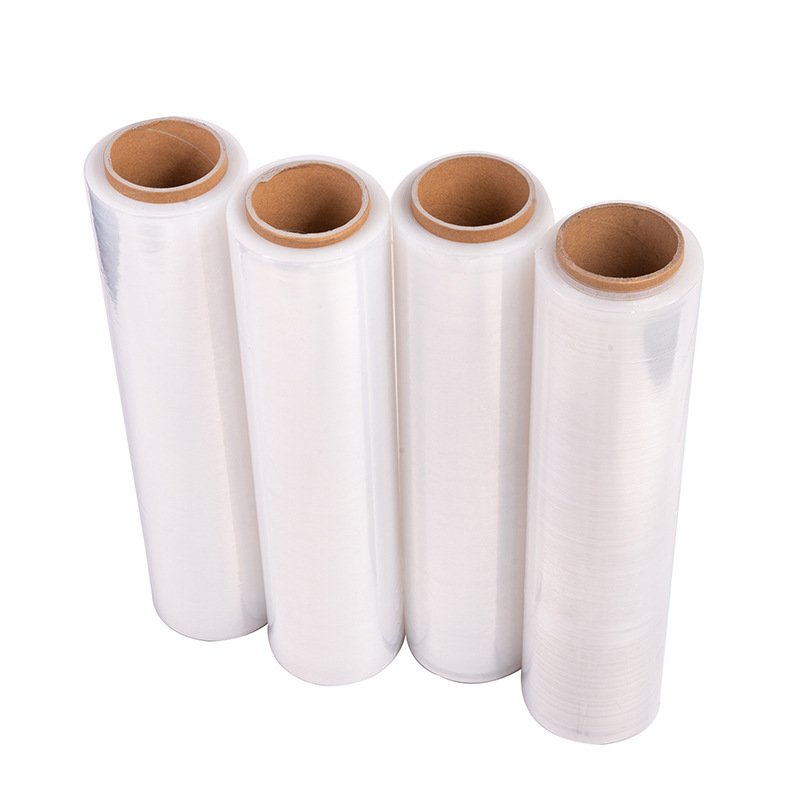 High Quality Soft Plastic Film Roll Eco-Friendly PE Material White Transparent Manual Use Good for Packing